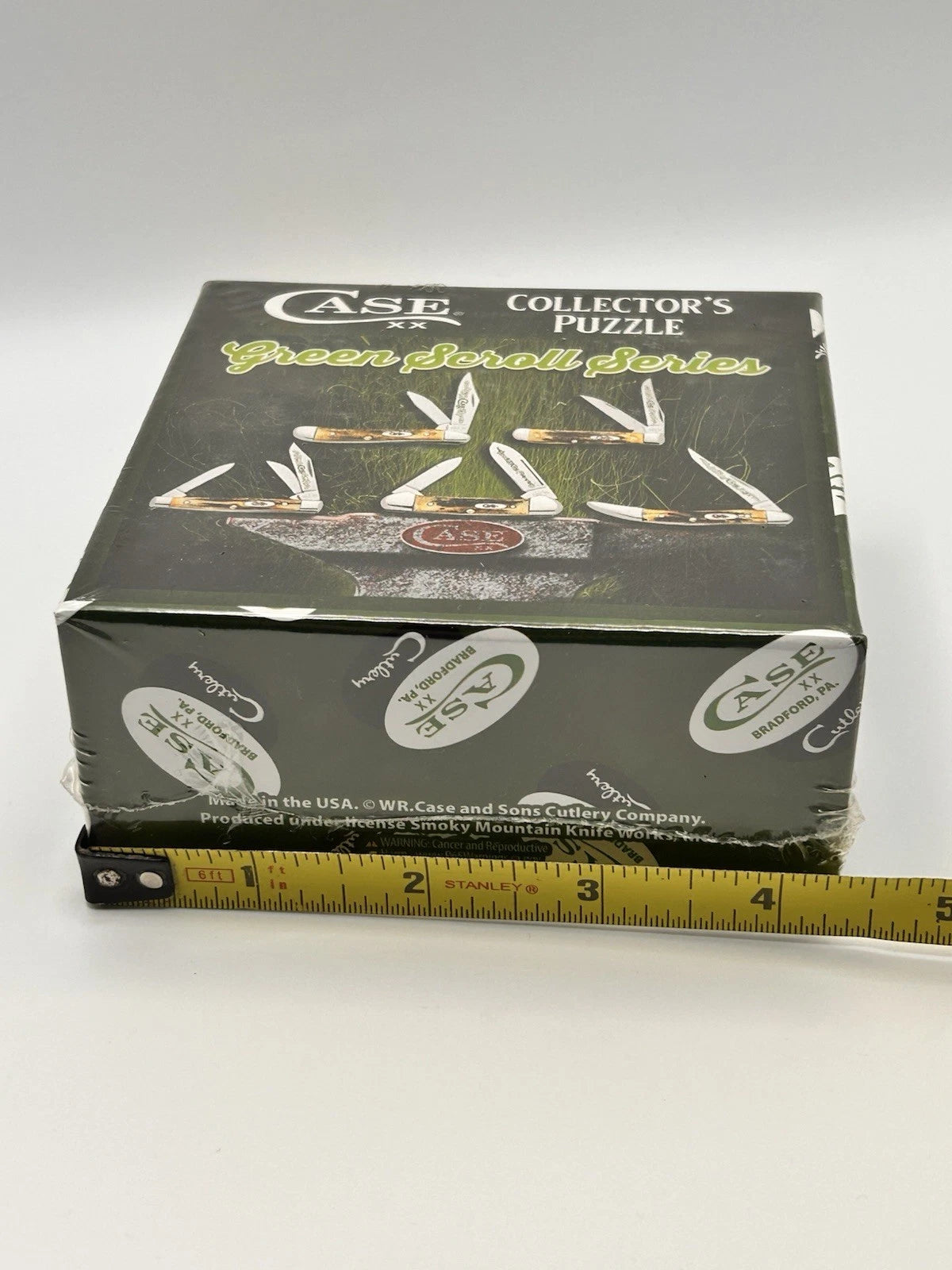 Case XX Green Scroll Series Collector’s Puzzle New Factory Sealed