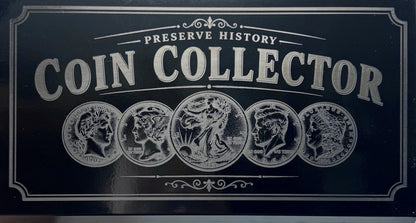U.S. General Custom Engraved Coin Collector Toolbox Display Storage Case Gift