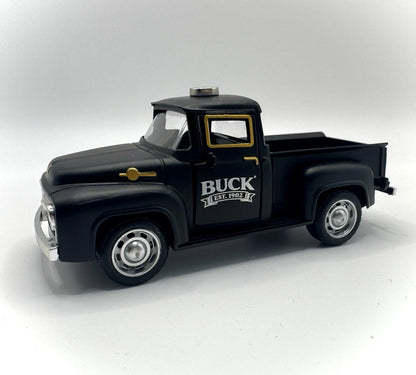 Custom Engraved Buck Knives Diecast Pickup Truck Knife Display Holder w/ Magnet