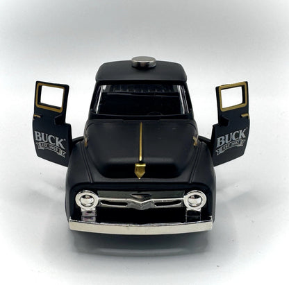 Custom Engraved Buck Knives Diecast Pickup Truck Knife Display Holder w/ Magnet