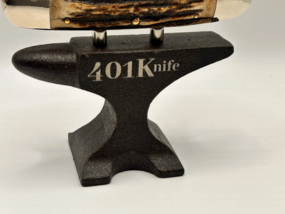 401Knife Custom Anvil Knife Stand w/ Magnets Funny Collector Display Holder