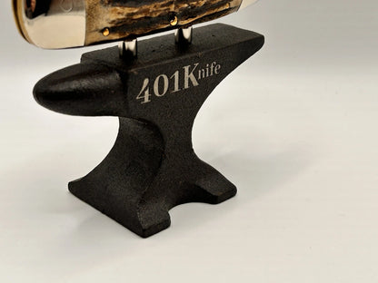 401Knife Custom Anvil Knife Stand w/ Magnets Funny Collector Display Holder
