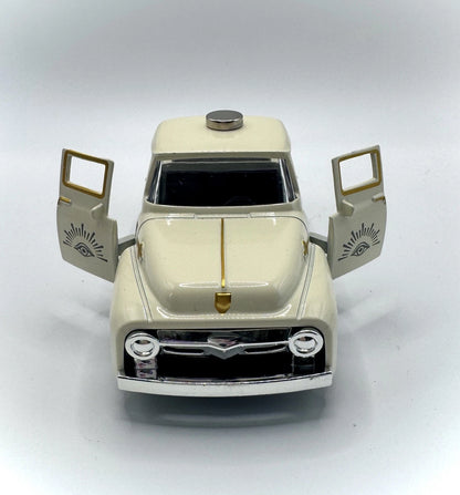 Custom Engraved German Eye Diecast Pickup Truck Knife Display Holder w/ Magnet