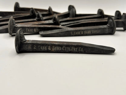 Custom Engraved Small Railroad Spike W.R. Case & Sons Knife Decor Rustic Gift