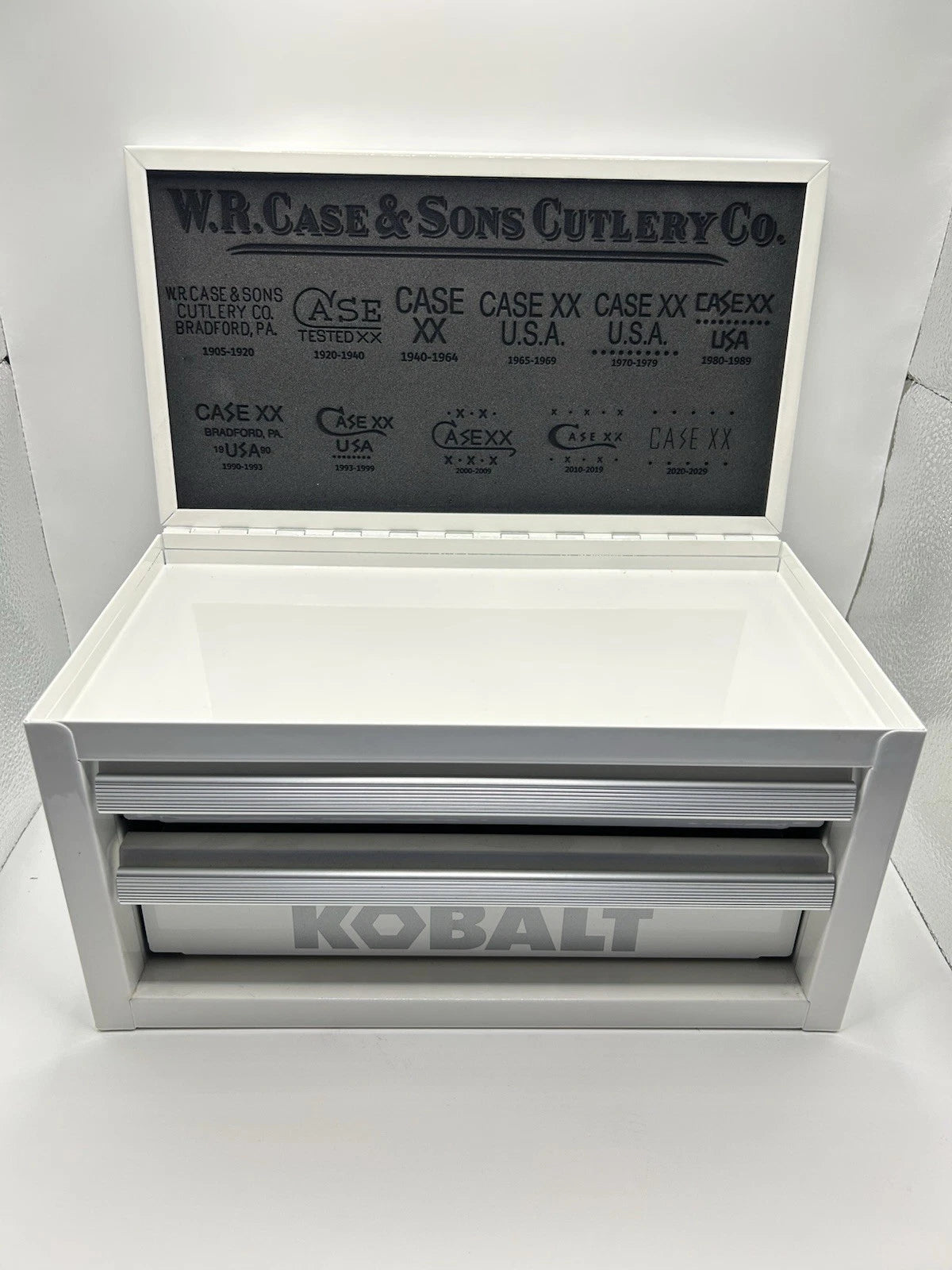 Custom Engraved Kobalt Mini Toolbox Case XX Duck Hunting Collector Display Box