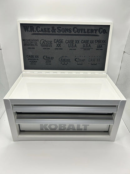 Custom Engraved Kobalt Mini Toolbox Case XX Duck Hunting Collector Display Box