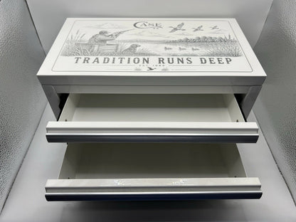 Custom Engraved Kobalt Mini Toolbox Case XX Duck Hunting Collector Display Box